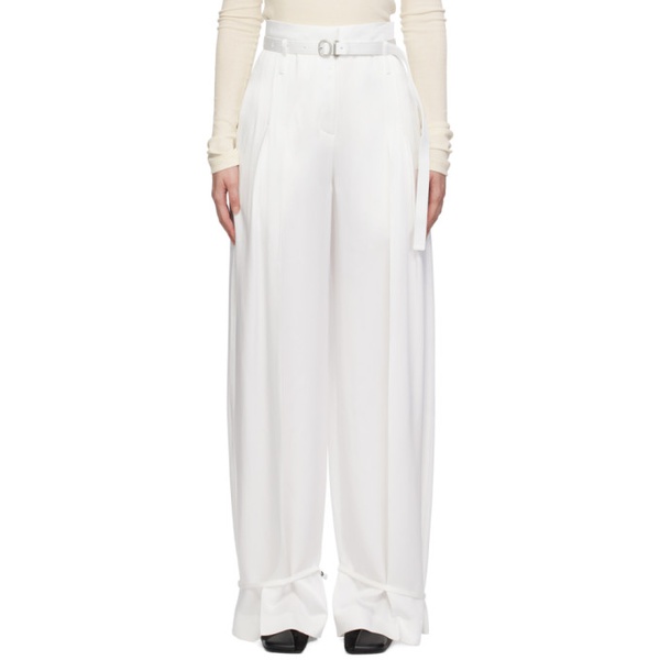 질샌더 질샌더 Jil Sander White Tailored Trousers 241249F087009