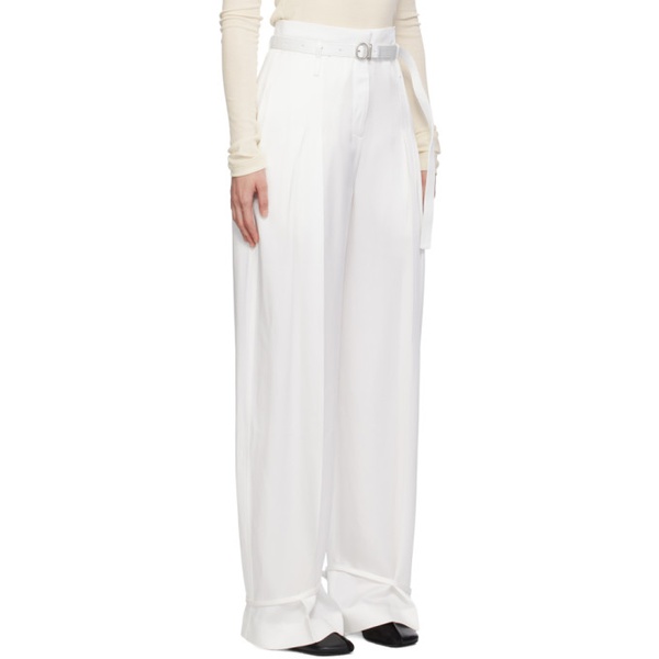질샌더 질샌더 Jil Sander White Tailored Trousers 241249F087009