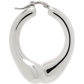 질샌더 Jil Sander Silver Hoop Single Earring 231249F022011