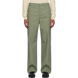 질샌더 Jil Sander Khaki Four-Pocket Trousers 231249M191049