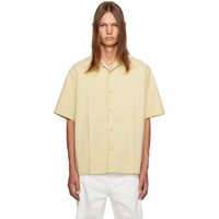질샌더 Jil Sander Beige Spread Collar Shirt 231249M192019