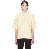 질샌더 Jil Sander Yellow Half-Zip Shirt 231249M192025