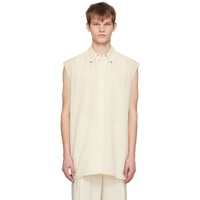 질샌더 Jil Sander 오프화이트 Off-White Relaxed-Fit Shirt 231249M192012