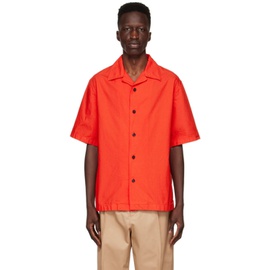 질샌더 Jil Sander Red Cotton Shirt 221249M192049
