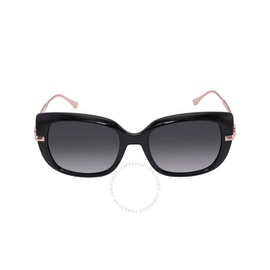 지미 추 Jimmy Choo Grey Shaded Rectangular Ladies Sunglasses ORLA/G/S 0807/9O 54