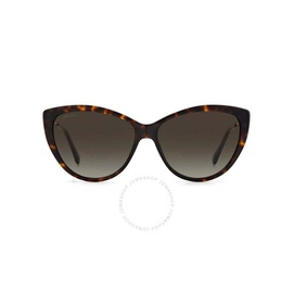 지미 추 Jimmy Choo Brown Cat Eye Ladies Sunglasses RYM/S 0086/HA 60