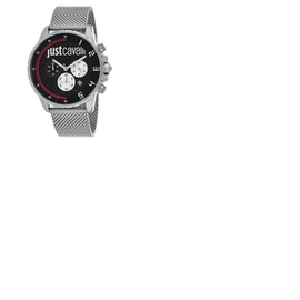 Just Cavalli Chronograph Quartz Black Dial Mens Watch JC1G063M0265
