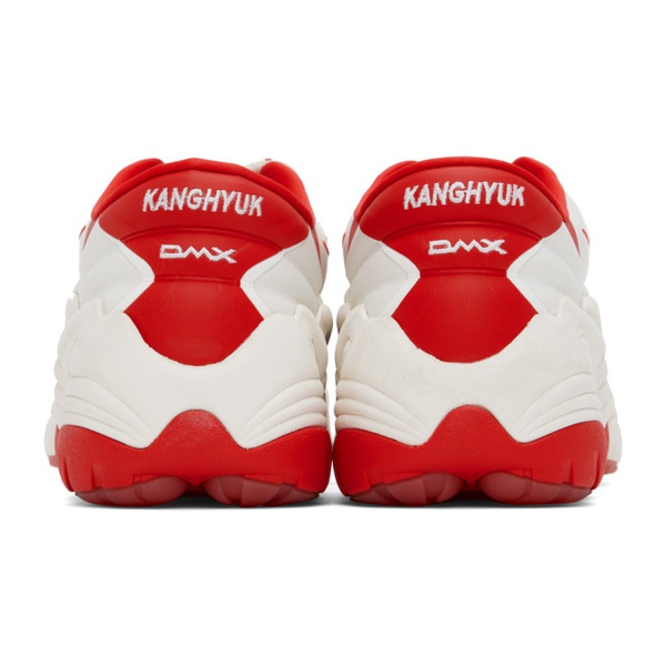  강혁 KANGHYUK White & Red 리복 클래식 Reebok Classics 에디트 Edition DMX Run 6 Modern Sneakers 232749M237121
