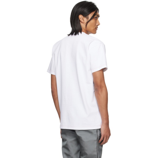  강혁 KANGHYUK White Printed T-Shirt 241054M213002