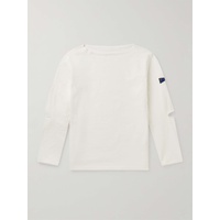 KAPITAL Logo-Appliqued Cut-Out Printed Cotton-Jersey T-Shirt 1647597309323291
