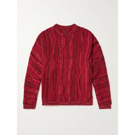 KAPITAL Jacquard-Knit Cotton-Blend Sweater 1647597283516457