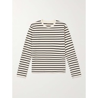 KAPITAL Printed Striped Cotton-Jersey T-Shirt 1647597309323274