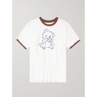 KAPITAL Printed Cotton-Jersey T-Shirt 1647597325373057