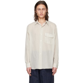 KAPTAIN SUNSHINE White CPO Shirt 241194M192000