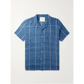 KARDO Convertible-Collar Embroidered Cotton-Muslin Shirt 1647597308646734