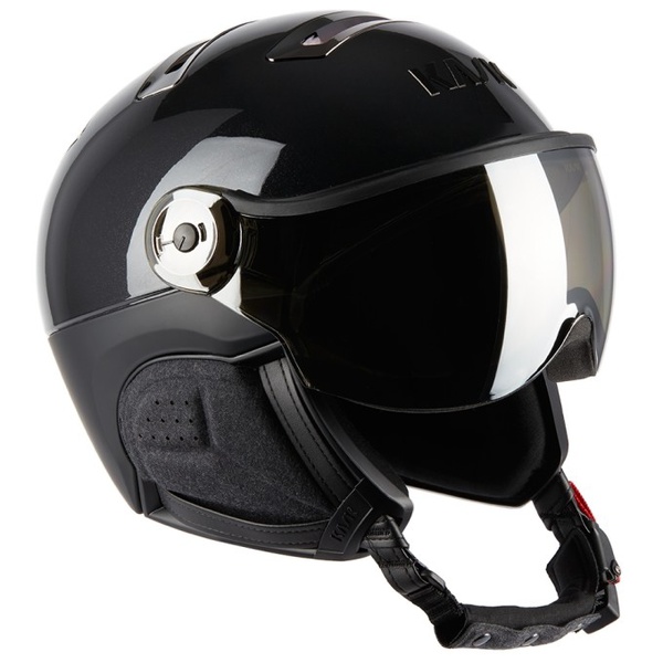  KASK Black & Gunmetal Piuma R Visor Helmet 212384M678001