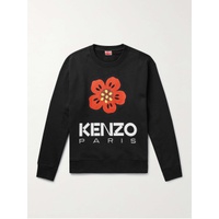 KENZO Logo-Print Stretch-Cotton Jersey Sweatshirt 1647597313253459