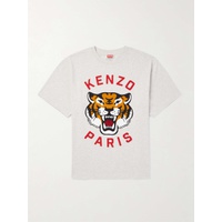 KENZO Lucky Tiger Logo-Print Cotton-Jersey T-Shirt 1647597327487785