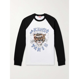 KENZO Varsity Logo-Print Cotton-Jersey T-Shirt 1647597327487790