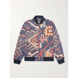 KING KENNEDY RUGS Printed Shell Bomber Jacket 42247633209143855