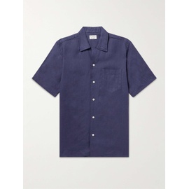 KINGSMAN Camp-Collar Linen Shirt 1647597314941918