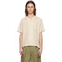 Kartik Research 오프화이트 Off-White Sequinned Shirt 241224M192001