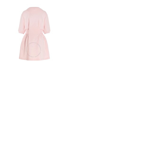  Kenzo Ladies Faded Pink Tiger Crest Sweatshirt Dress FB52RO7634ML-34