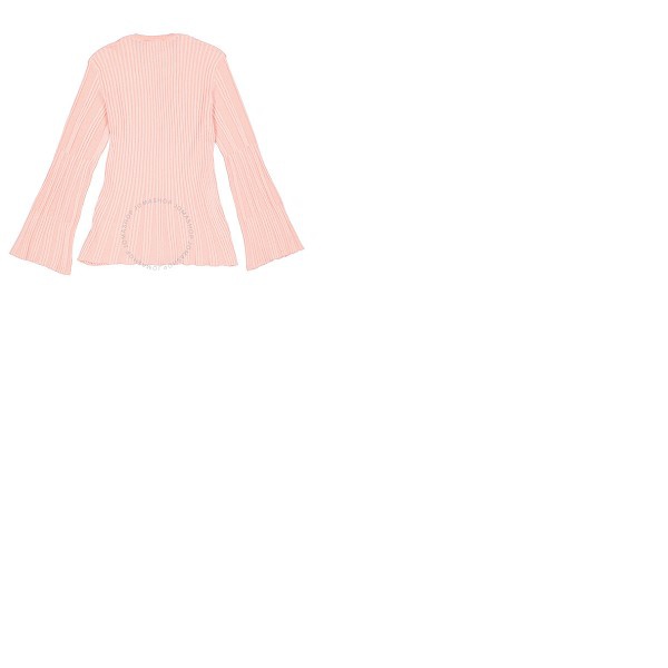  Kenzo Flamingo Pink Metallic Ribbed-Knit Jumper FA52PU512810-32