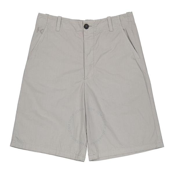  Kenzo Misty Grey Mid-rise Cotton Chino Shorts FB55SH2959DF-96