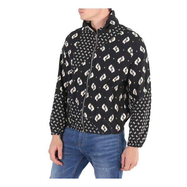  Kenzo Mens Ikat-print Cotton Jacket FA55BL6551PA-99