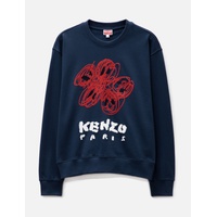 Kenzo Drawn Varsity Embroidered Sweatshirt 916241