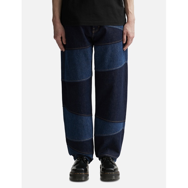  Kenzo Dazzle Stripe Loose Jeans 914844