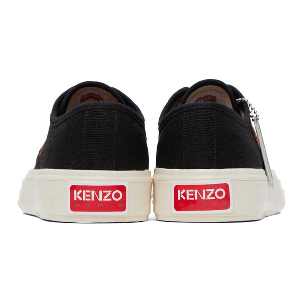  Black Kenzo Paris Boke Flower Sneakers 232387F128001