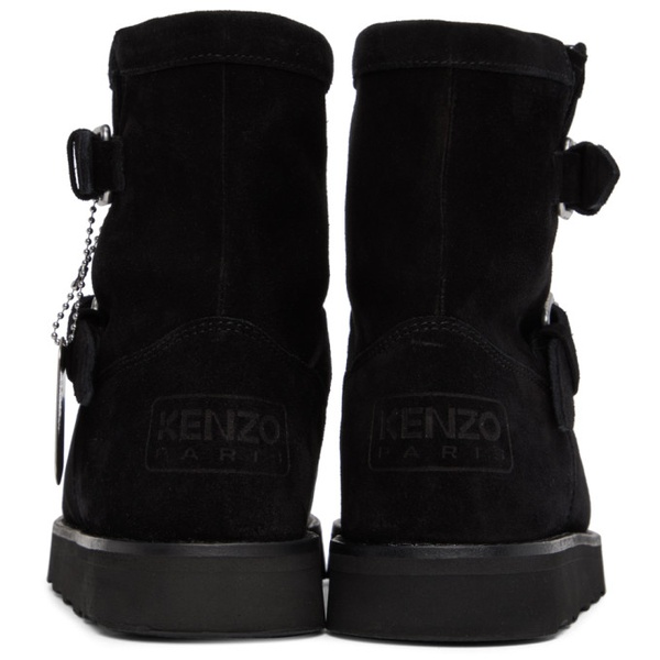  Black Kenzo Paris Kenzocozy Boots 222387F113007