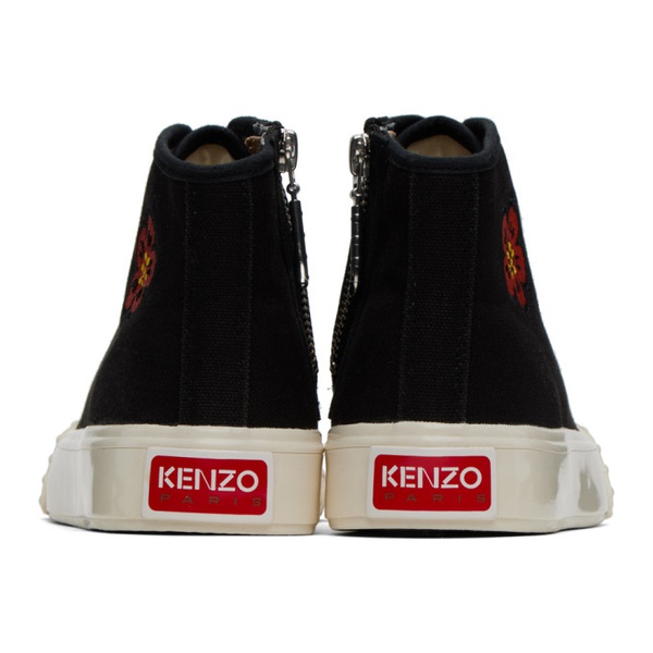  Black Kenzo Paris Kenzoschool Sneakers 232387F127001