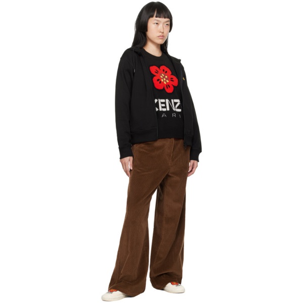  Black Kenzo Paris Boke Flower Sweater 232387F096003