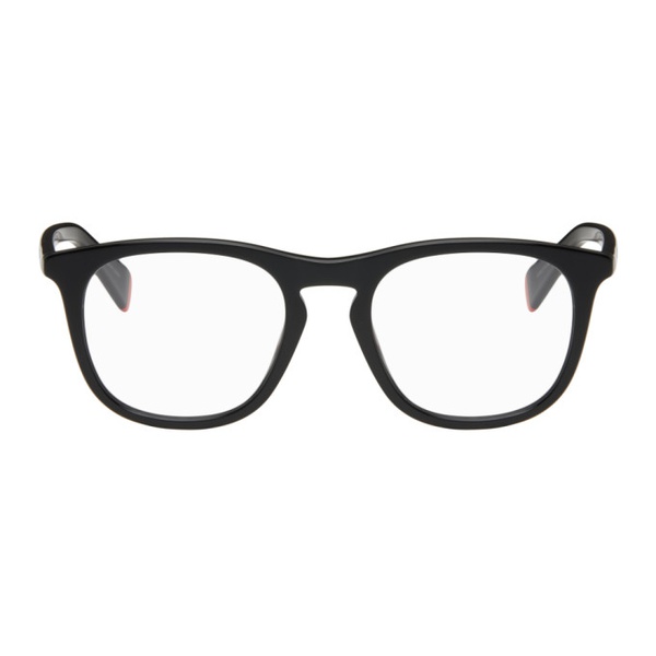  Black Kenzo Paris Square Glasses 241387M133001