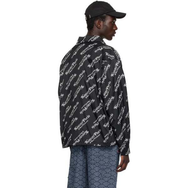  Black Kenzo Paris VERDY 에디트 Edition Jacket 241387M180001