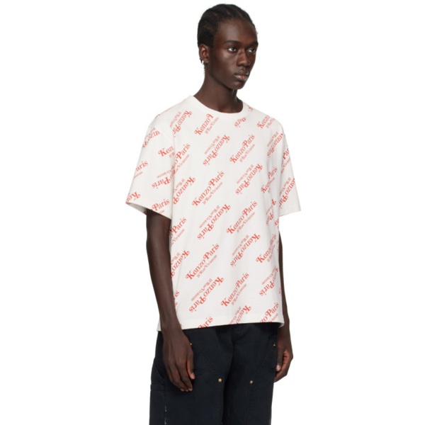  오프화이트 Off-White Kenzo Paris VERDY 에디트 Edition T-shirt 241387M213000