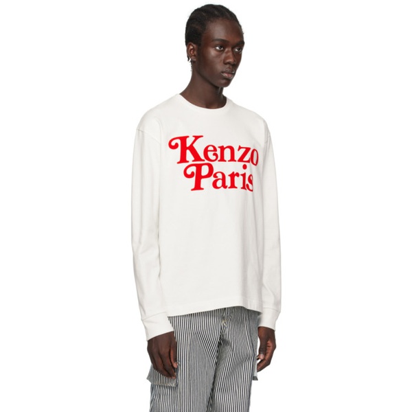  오프화이트 Off-White Kenzo Paris VERDY 에디트 Edition Long Sleeve T-Shirt 241387M213012
