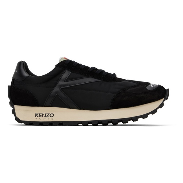  Black Kenzo Paris Kenzosmile Sneakers 231387M237003