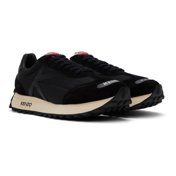  Black Kenzo Paris Kenzosmile Sneakers 231387M237003