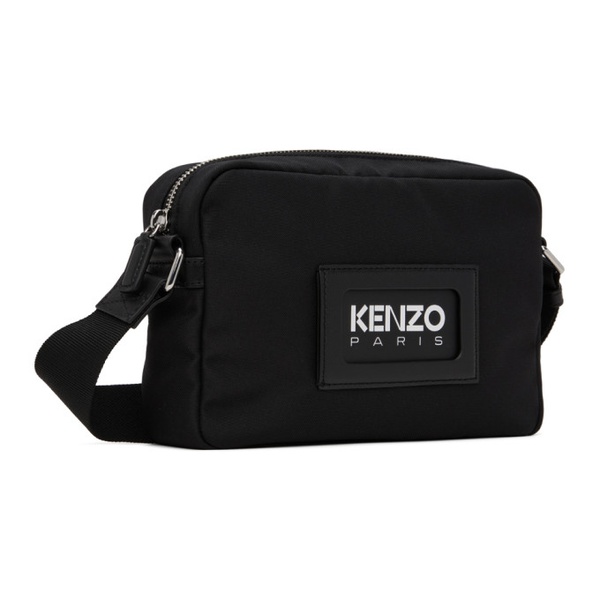  Black Kenzo Paris Crossbody Bag 241387M170000