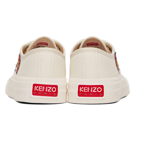  오프화이트 Off-White Kenzo Paris Foxy Canvas Sneakers 241387F128000