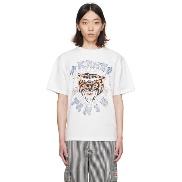  오프화이트 Off-White Kenzo Paris Drawn T-Shirt 241387M213005