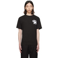 Black Kenzo Paris Elephant Flag T-Shirt 241387M213037