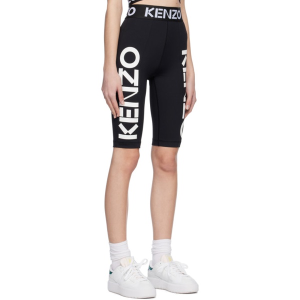  Black Kenzo Paris Cycling Shorts 231387F088001