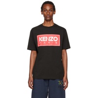 Black Kenzo Paris T-Shirt 222387M213035