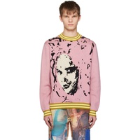 KidSuper Pink The Con Artist Sweater 231842M201001