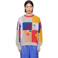 KidSuper Multicolor Bauhaus Paint Palette Sweater 241842M201000